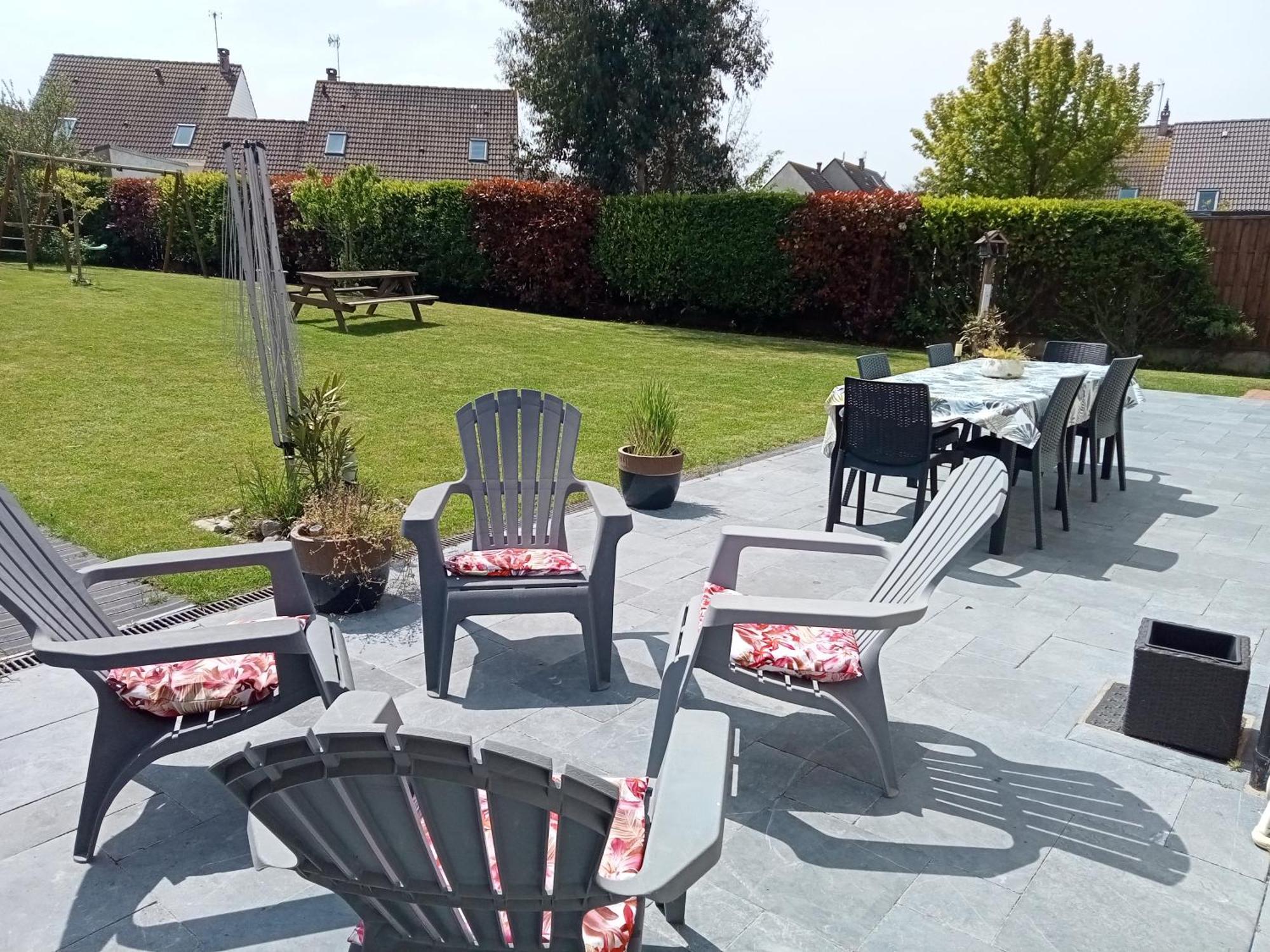 Villa Soleil D'Opale Et Son Grand Jardin Wimereux Exterior foto